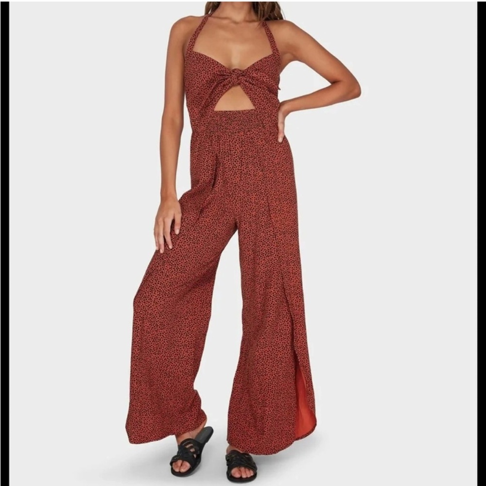 Billabong Red Jumpsuit